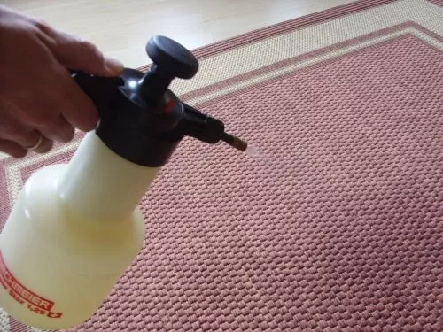 Teppich einsprühen Teppich einsprühen